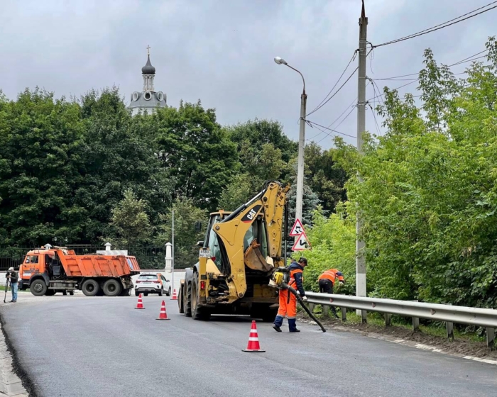 Строительство дорог в Подольске