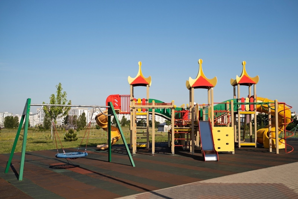 Строительство детских площадок в рамках благоустройства муниципальных территорий